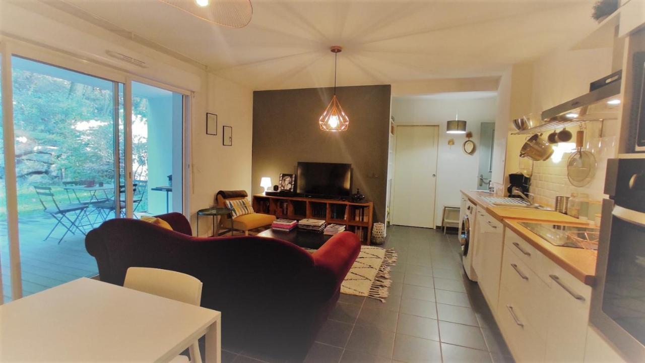 于斯塔里茨T2 Entre Ocean Et Montagnes*Jardin*Wifi Gratuit*公寓 外观 照片